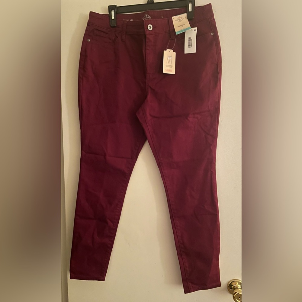 St. John’s Bay skinny leg jeans
